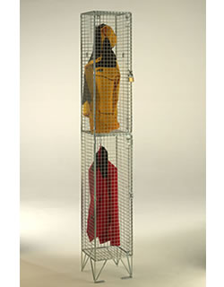 2 Compartment Locker